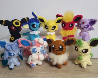 Eeveelution Amigurumi - ORDER MADE
