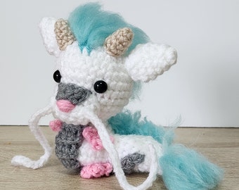 Haku crochet amigurumi - El viaje de Chihiro