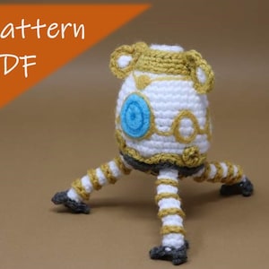 Egg guardian Terrako amigurumi crochet pattern - Hyrule Warriors Age of Calamity