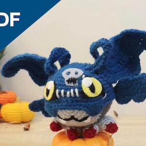 Demidevimon Amigurumi Pattern