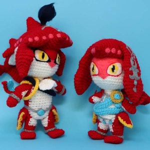 Sidon Perler Pattern Prince Sidon Amigurumi Pattern - Etsy
