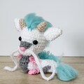 Haku crochet amigurumi - Spirited away product logo