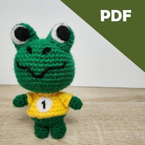 Tad amigurumi crochet pattern