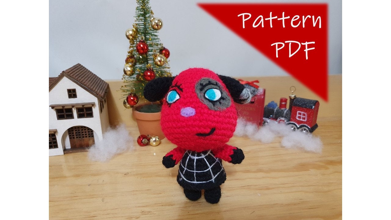 Ganchillo Tejido Amigurumi Monstruo De Las Galletas Cherry Crochet  Amigurumi Pattern, image size:1280x720