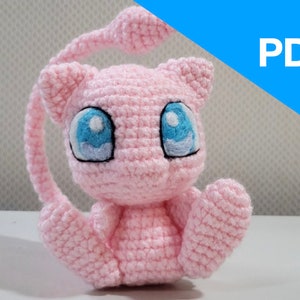 Mew Amigurumi Crochet Pattern