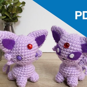 Espeon amigurumi pattern