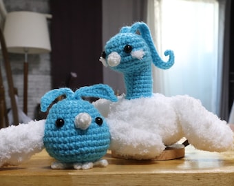 Swablu & Altaria crochet amigurumi