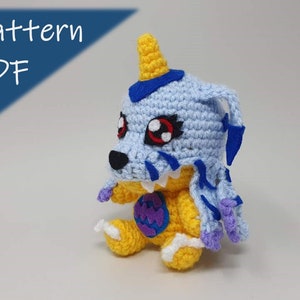 Gabumon Amigurumi Crochet Pattern