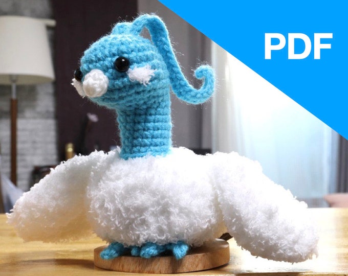 Altaria Crochet Pattern ~ Amigurumi PDF Patterns ~ ENGLISH Instructions ...