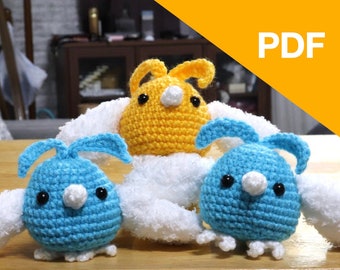 Patrón Amigurumi De Ganchillo Swablu