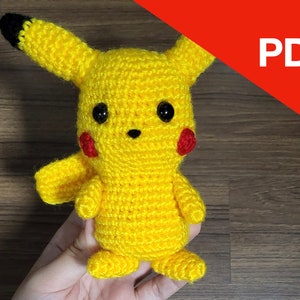 Pikachu Amigurumi Pattern