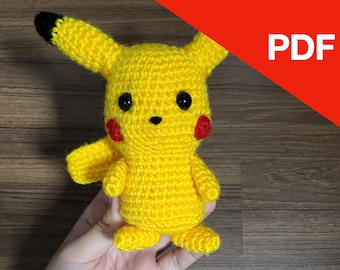Pikachu Amigurumi Pattern