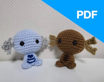 Baby Wooper amigurumi crochet pattern