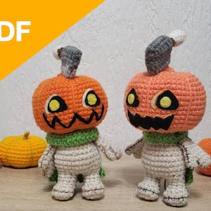 Pumpkinmon Amigurumi Pattern