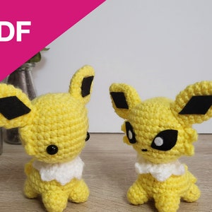 Jolteon amigurumi pattern