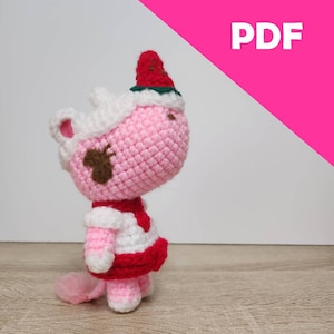 Merengue amigurumi crochet pattern