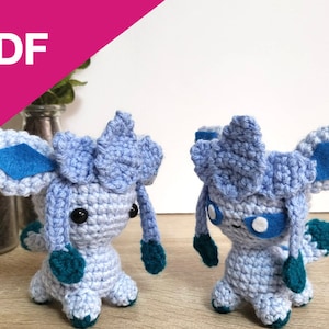 Glaceon amigurumi pattern