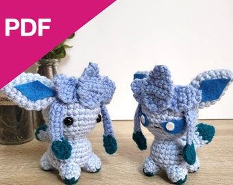 Glaceon amigurumi pattern