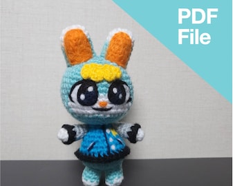 Gehaakt Sasha-amigurumipatroon