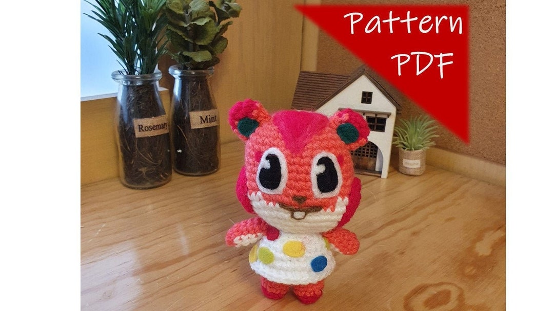 リンゴの編みぐるみ編み図 - あつまれ どうぶつの森 - Etsy 日本