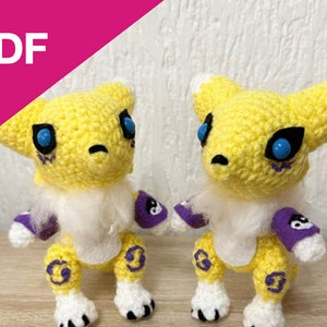Renamon Crochet Pattern