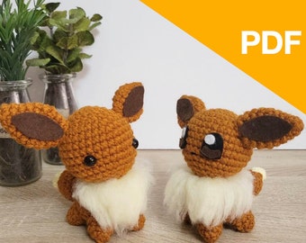 Eevee amigurumi pattern