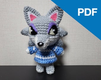 Fang amigurumi crochet pattern