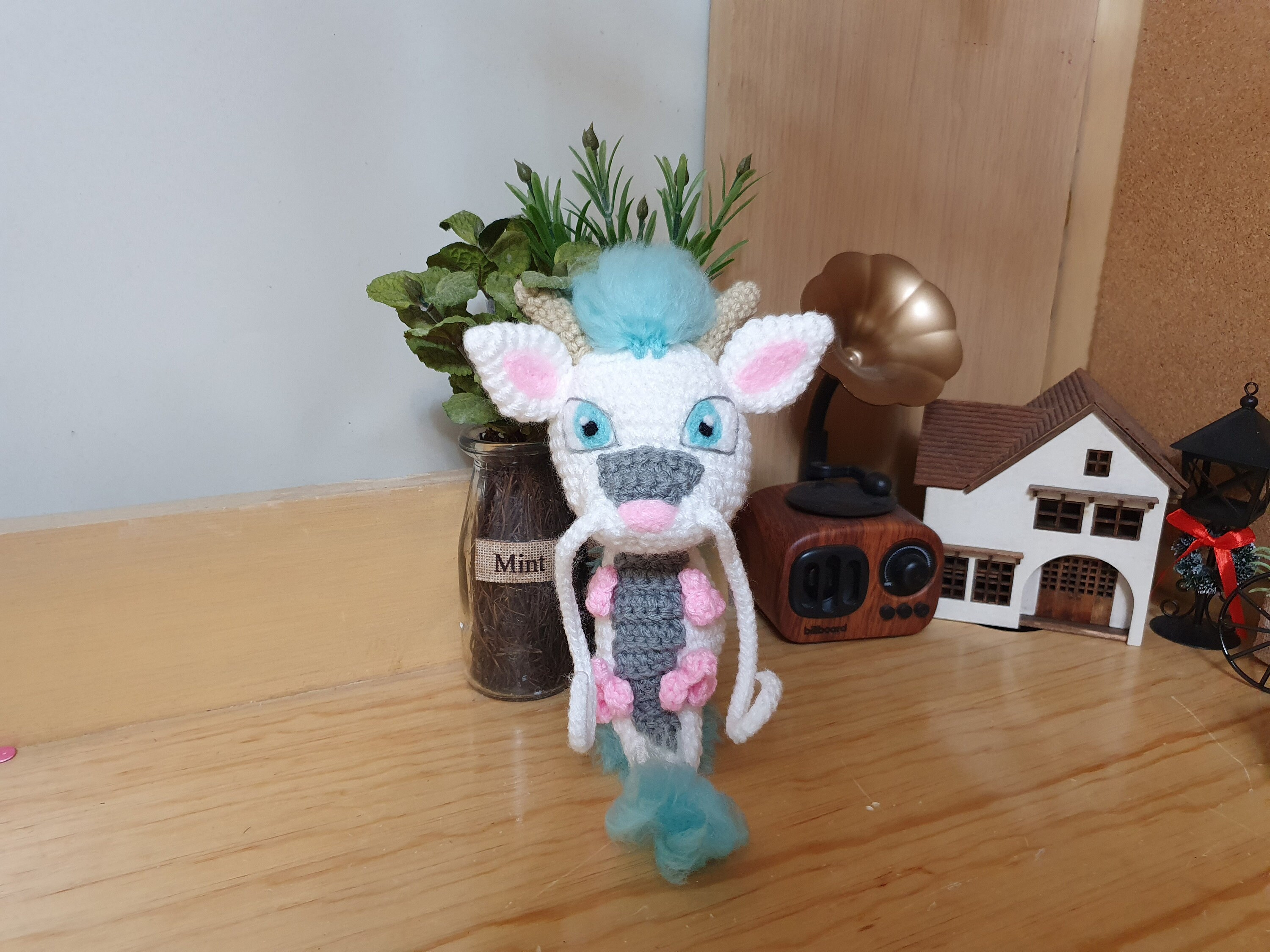 Haku Crochet Amigurumi Pattern Etsy