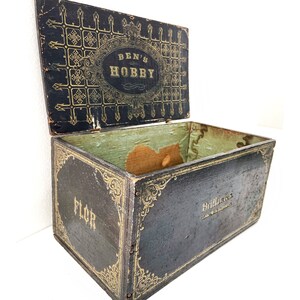 Vintage Wooden Cigar Box- Brilliantes Cigars, Man Box, Watch Box, Jewelry Box, Stash Box- Keepsake Box- Man Cave Decor