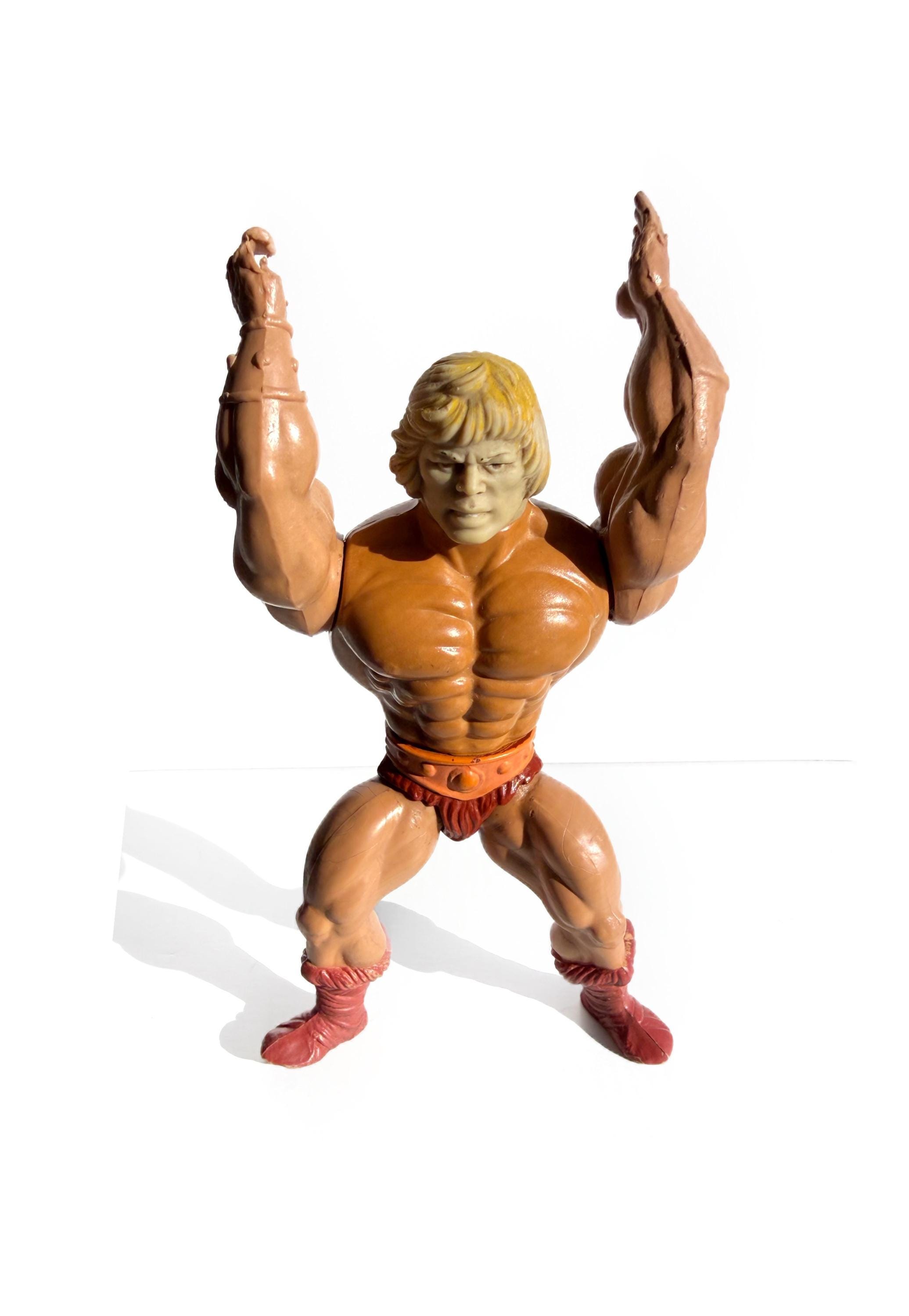 Masters of the Universe ヒーマン1981 Vintage 1981 Masters of the Universe He-man Action Figure- Soft