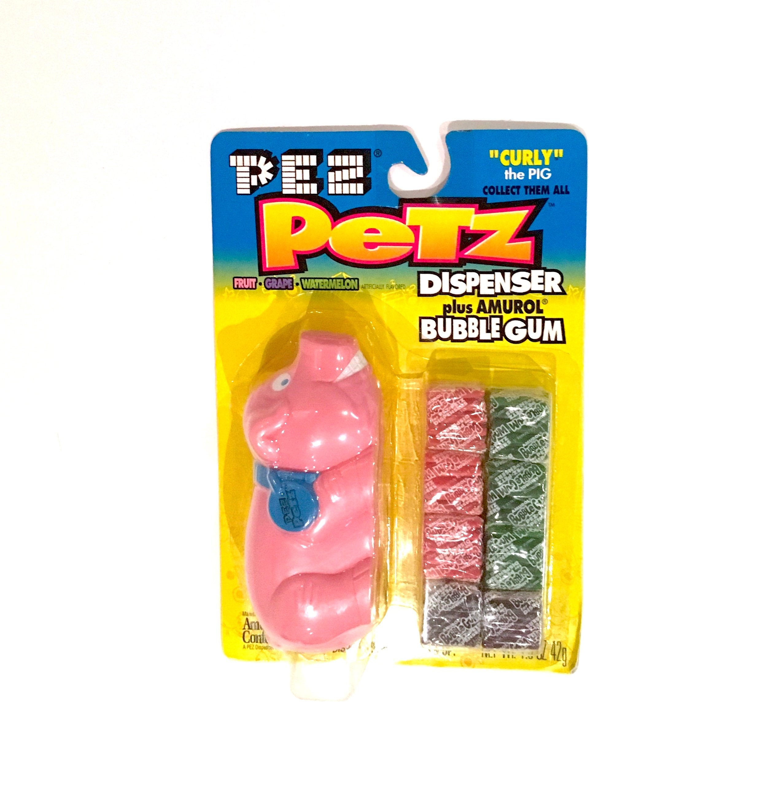 Vintage Pez Petz Candy Gum Dispenser, PEZ Petz: Curly the