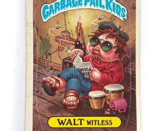 ジャスト・キッズ 1986 Garbage Pail Kids Series 3 Hurt Curt w/Copyright #89a