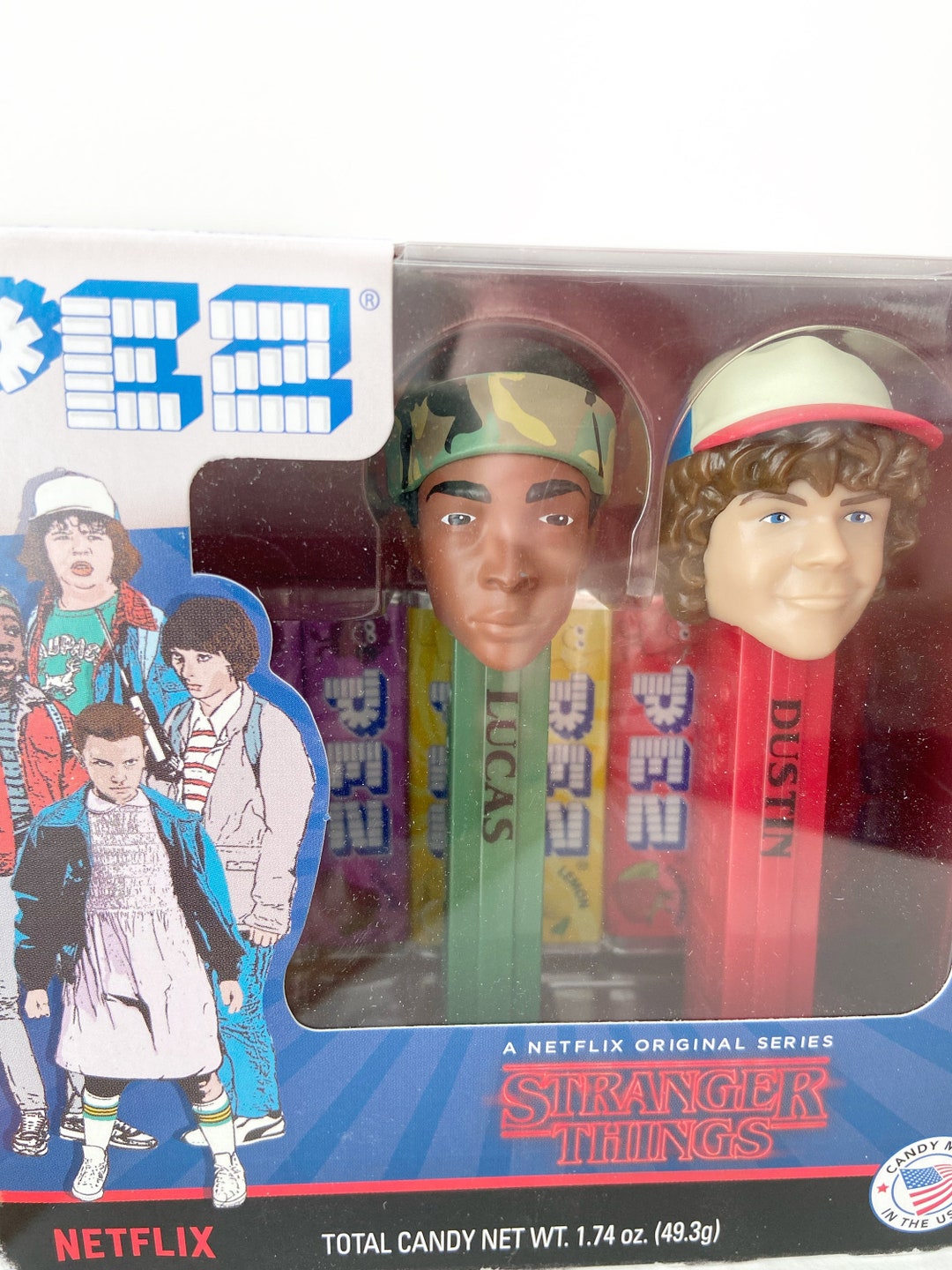 Vintage 80s Themed Stranger Things Pez Candy Dispensers Set of 2 - Etsy UK