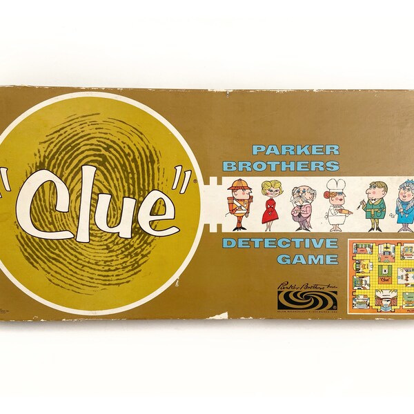 Clue Game Pieces Etsy