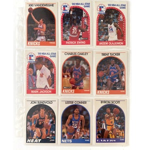 1989 NBA Hoops Akeem Olajuwon All-Star game basketball card #178 mint