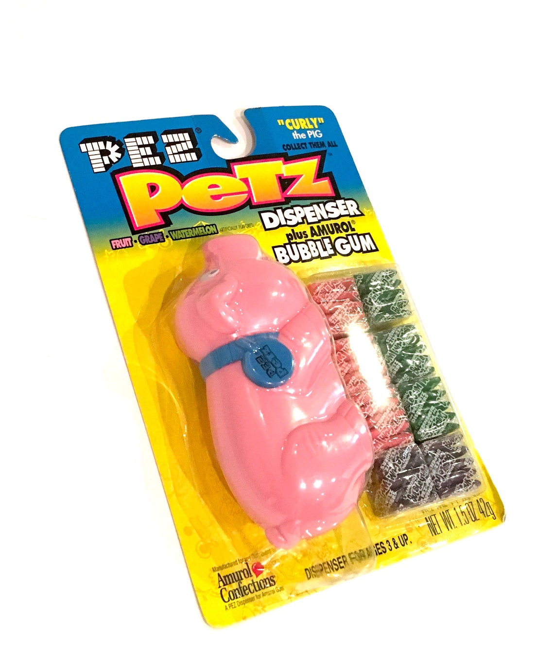 Vintage Pez Petz Candy Gum Dispenser PEZ Petz Bouclé le Etsy France