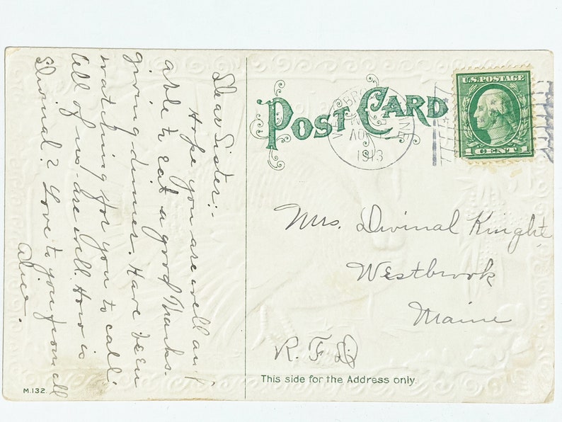 Rare George Washington One Cent Stamp 1912 Embossed | Etsy