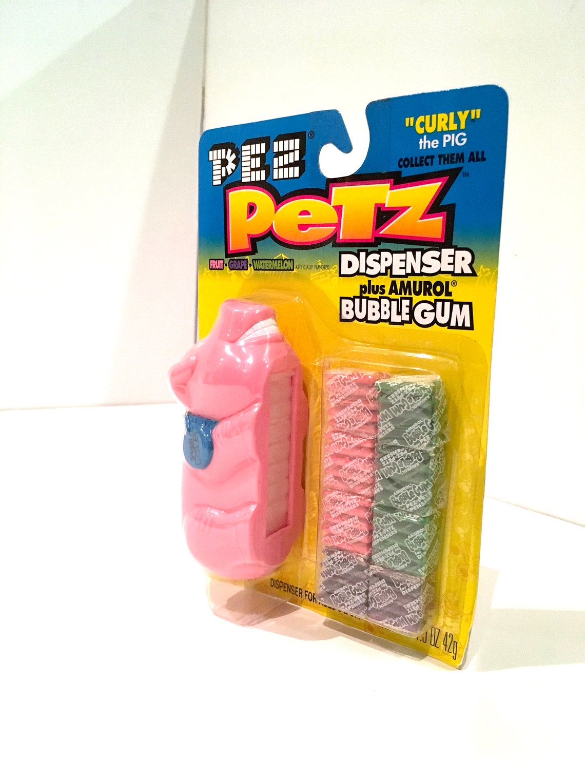 Vintage Pez Petz Candy Gum Dispenser PEZ Petz Bouclé le Etsy France