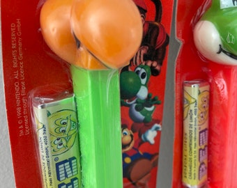 OLD PEZ 90s 森永ペッツ　japanese PEZ　Unopened Vintage PEZ Bonbons NINTENDO Candy & Dispensers SEALED 1998