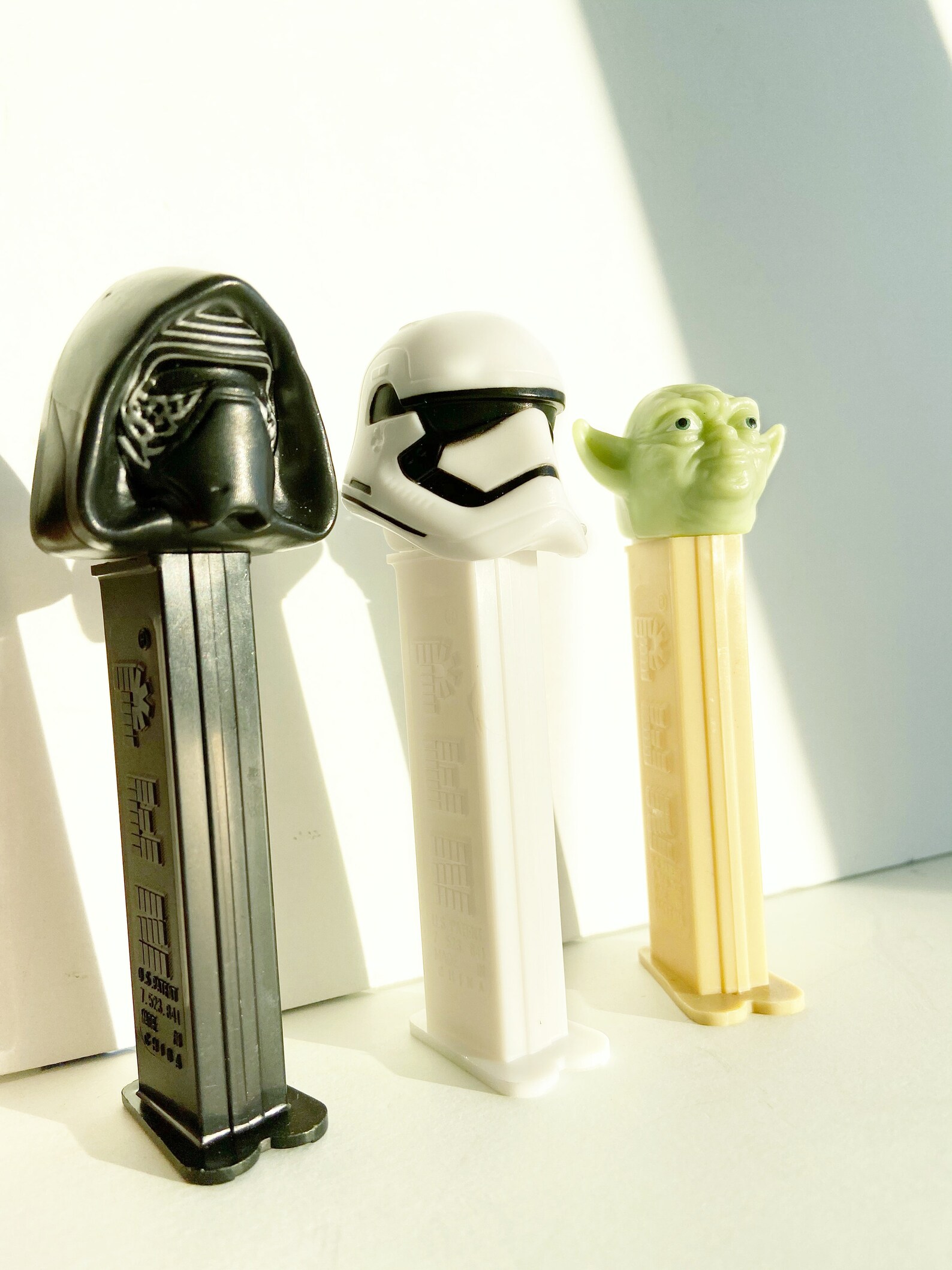 Vintage Star Wars Pez Candy Dispensers, Set of 7, Made in Slovenia