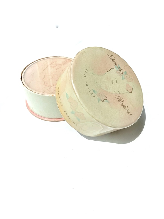 Vintage 60s DOROTHY PERKINS Face Powder Cosmetics Box Powder