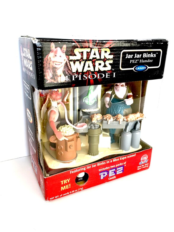 jar jar binks pez dispenser