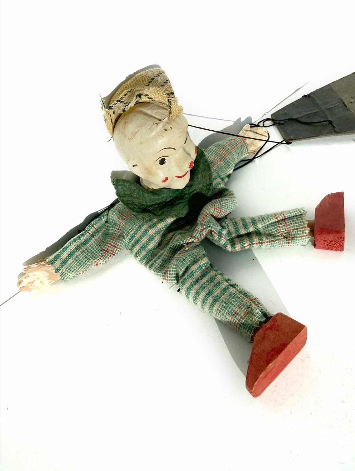 Antique German Clown Composition Doll 10 Tall Etsy