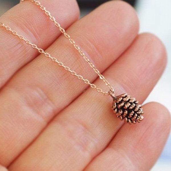 Pinecone Necklace