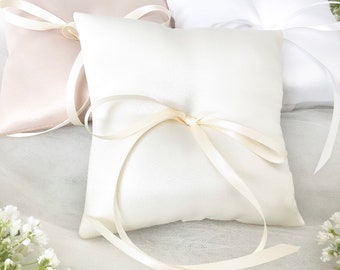 High Quality, Satin Beautiful Wedding Ring Pillow -  2 Sizes - Handmade in the USA, Ring Bearer Pillow, Ring Pillow, Ring Boy