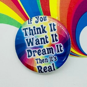 Op Joseph and the Amazing Technicolor Dreamcoat geïnspireerde pin, pin, knoop