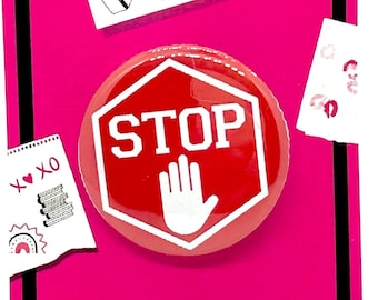 Mean Girls the Musical Stop inspiriert Pinback, Button, Abzeichen, Magnet, Musiktheater