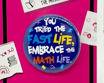 Mean Girls the Musical Kevin G. Cita inspirada Pinback, Botón, Insignia, Imán, Teatro Musical