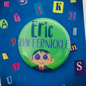 Pin, botón, insignia e imán inspirados en Matilda el Musical de Eric, Teatro Musical