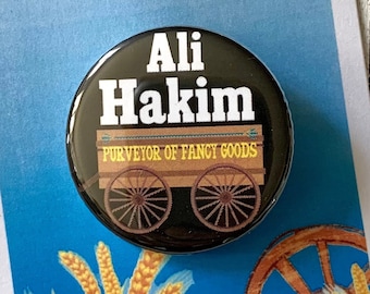 Oklahoma Musical Ali Hakim Inspired Pinback, Button, Badge, Magnet, Musical Theatre
